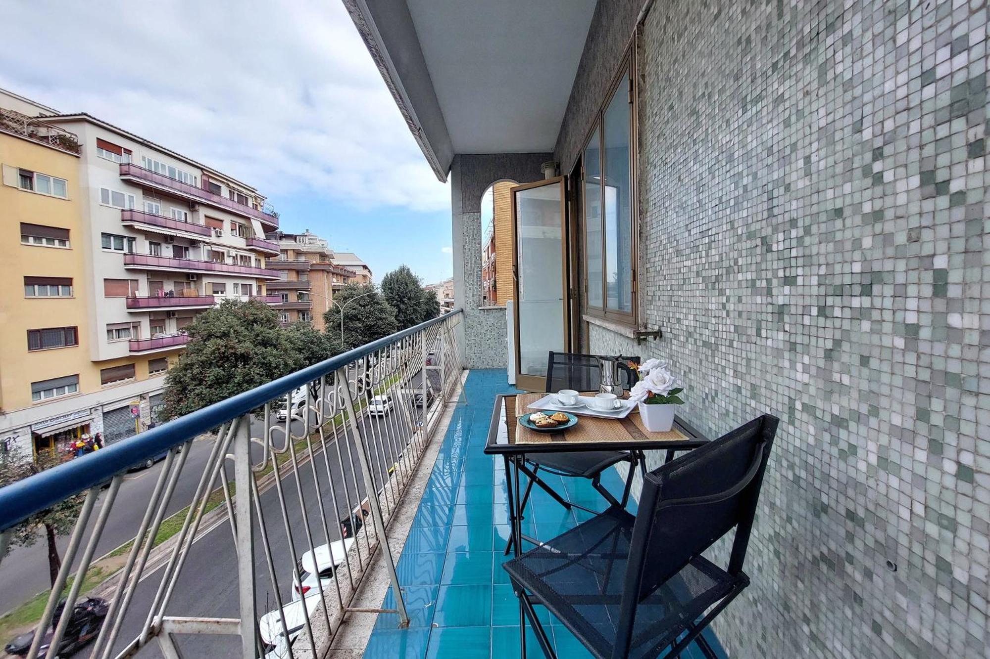 4Bnb - Cozy Albornoz Flat Roma Dış mekan fotoğraf